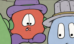 A close-up on Franky, Jip and Zigg from one of this week's comics.